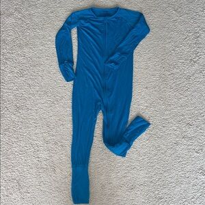 EUC Little Sleepies Vibrant Blue Zippy